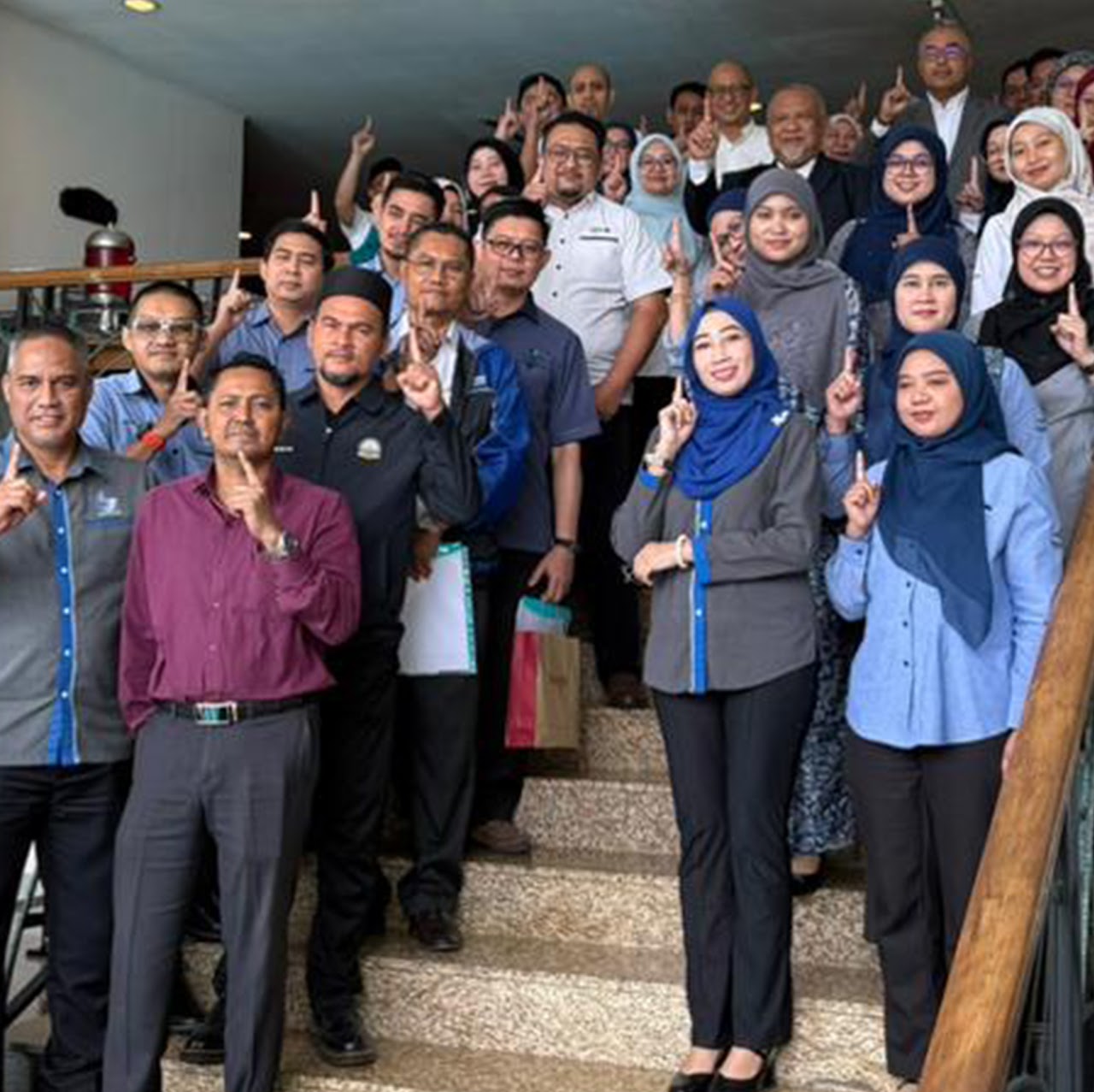 PAIP Berhad staff group photo